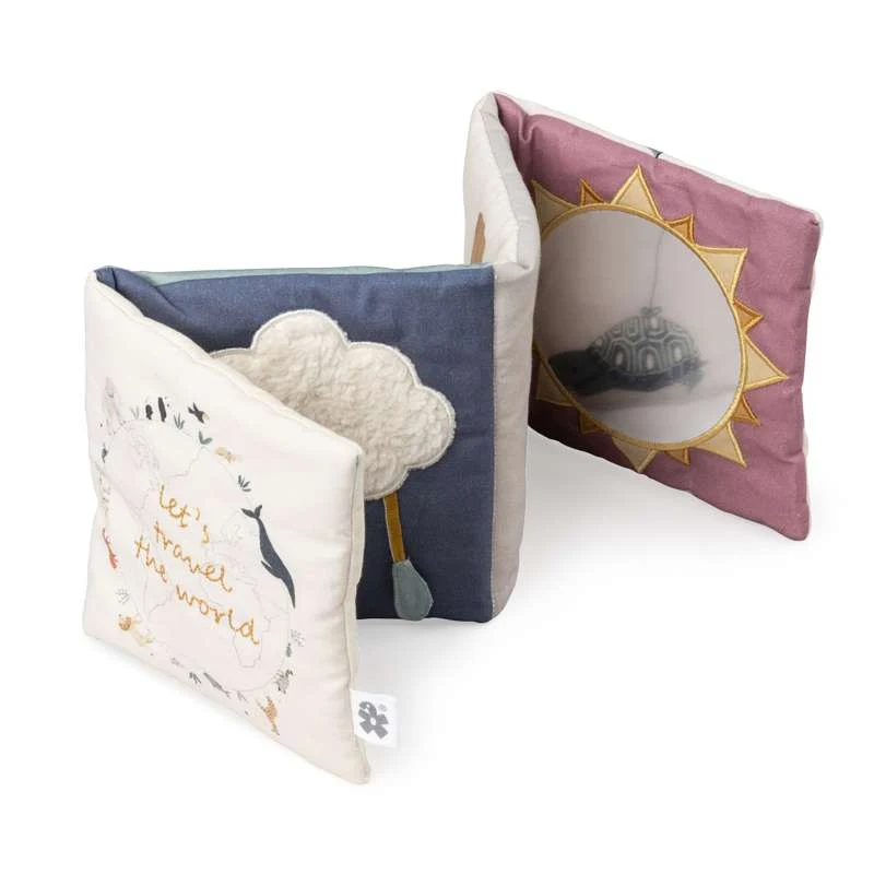 Sebra Activity Book - Fabric - World Sebra | Spiral Bound |