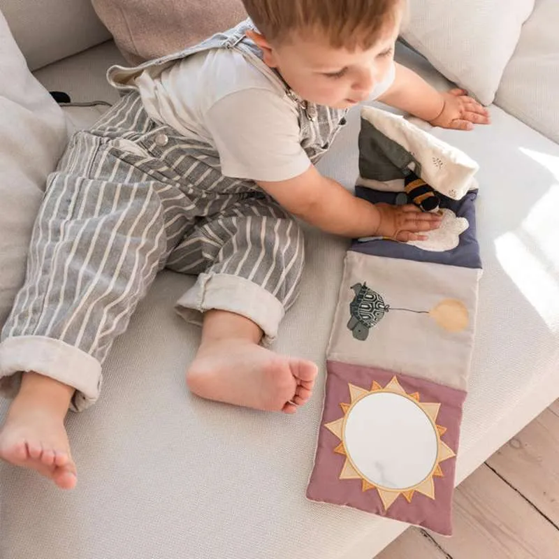 Sebra Activity Book - Fabric - World Sebra | Spiral Bound |