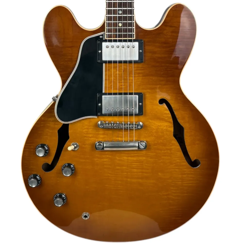 Gibson ES-335 Лефтхенд 2003 - Айсд Тий Санбърст