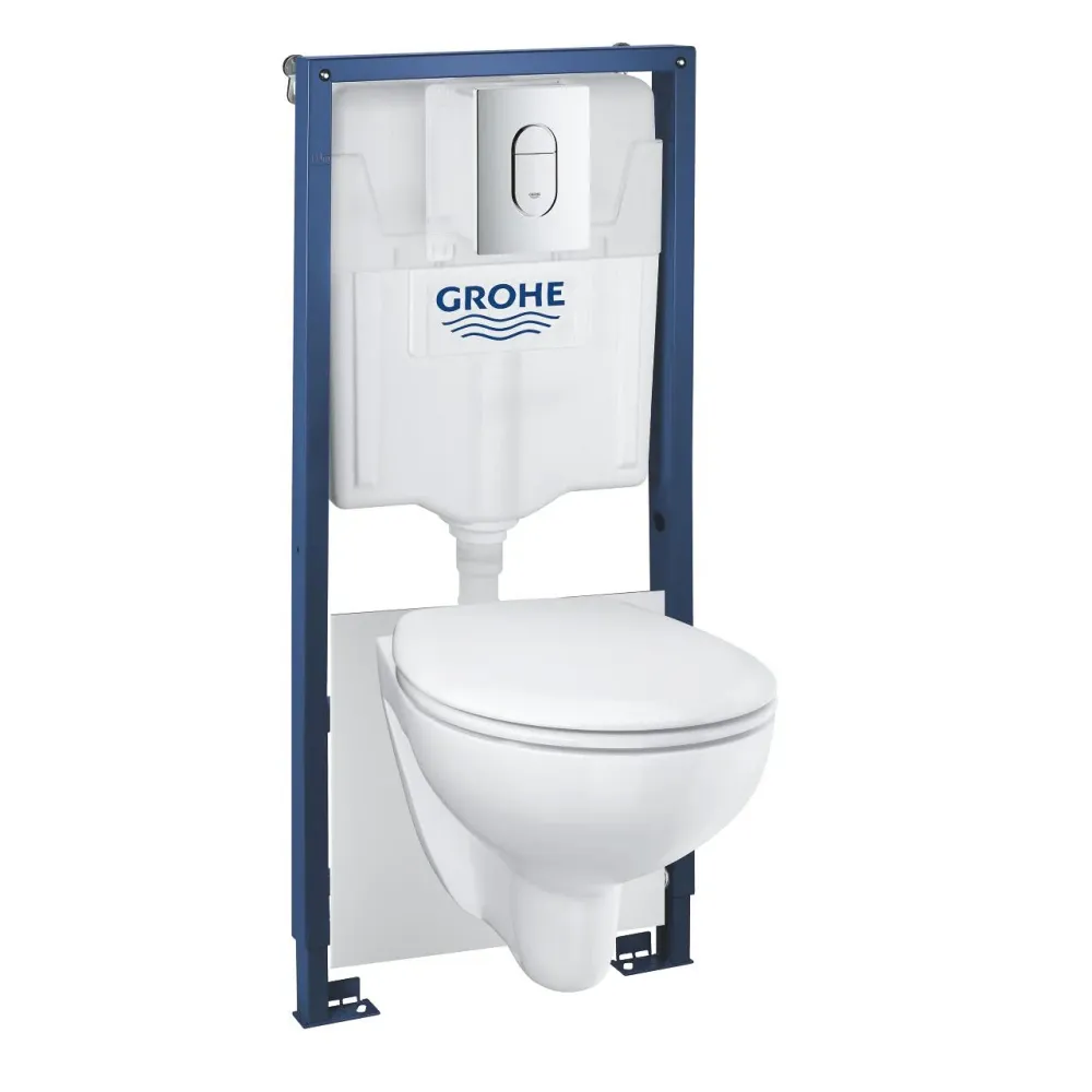 ПРОМО ПАКЕТ GROHE SOLIDO Bau Ceramic Rimless