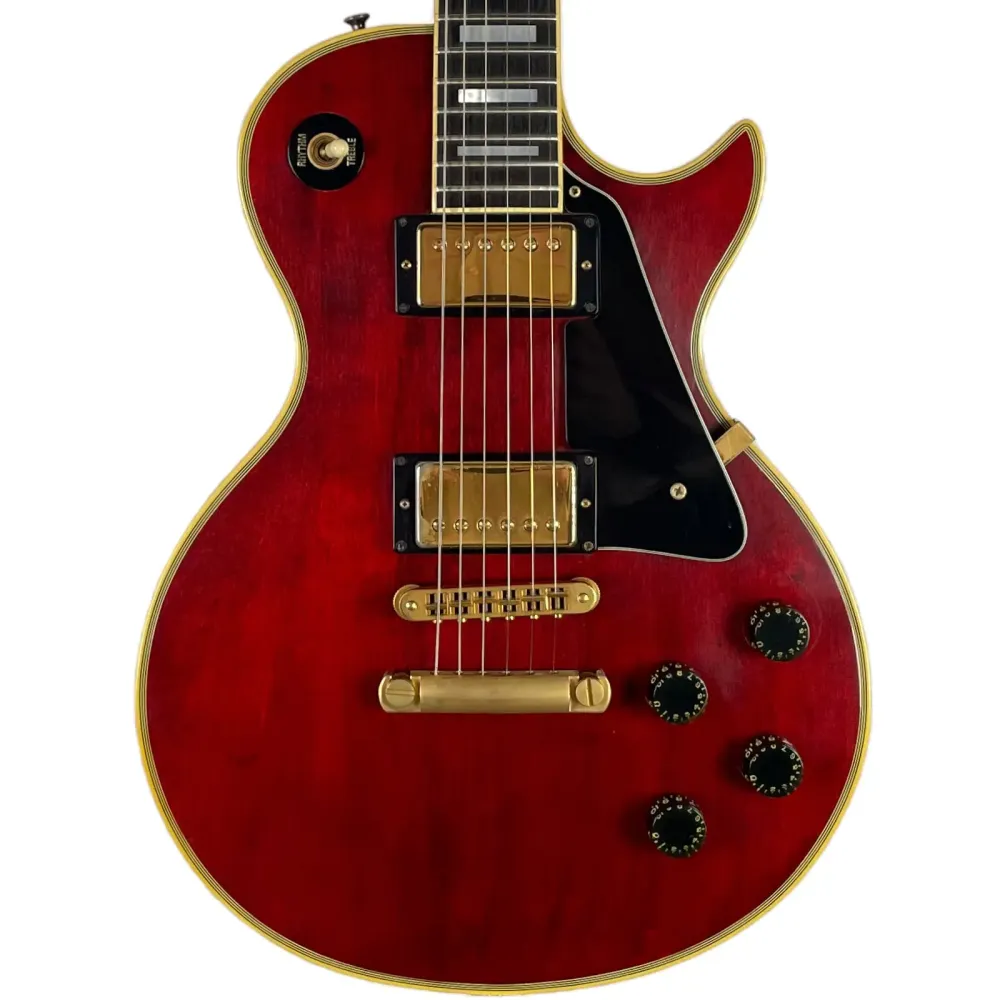 Gibson Les Paul Custom 1980 - Черешово червено