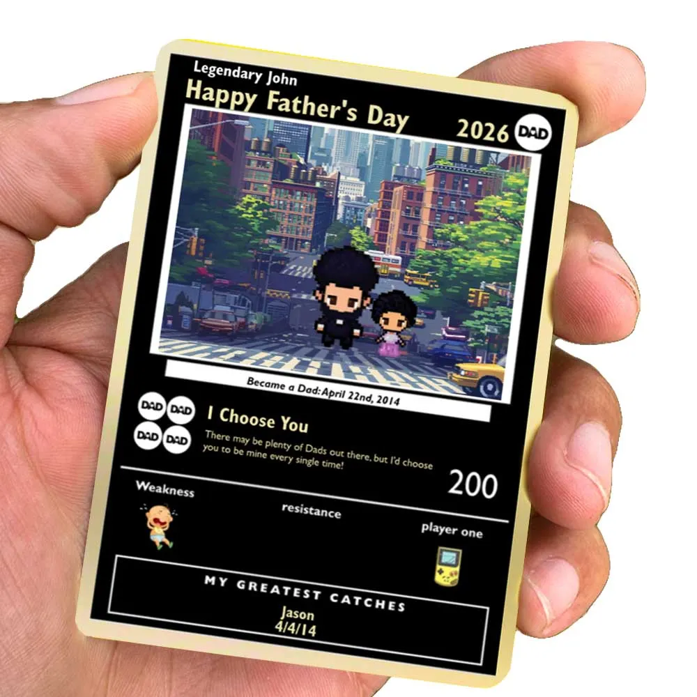Dad Card Limited Gold Edition - Build Your Own