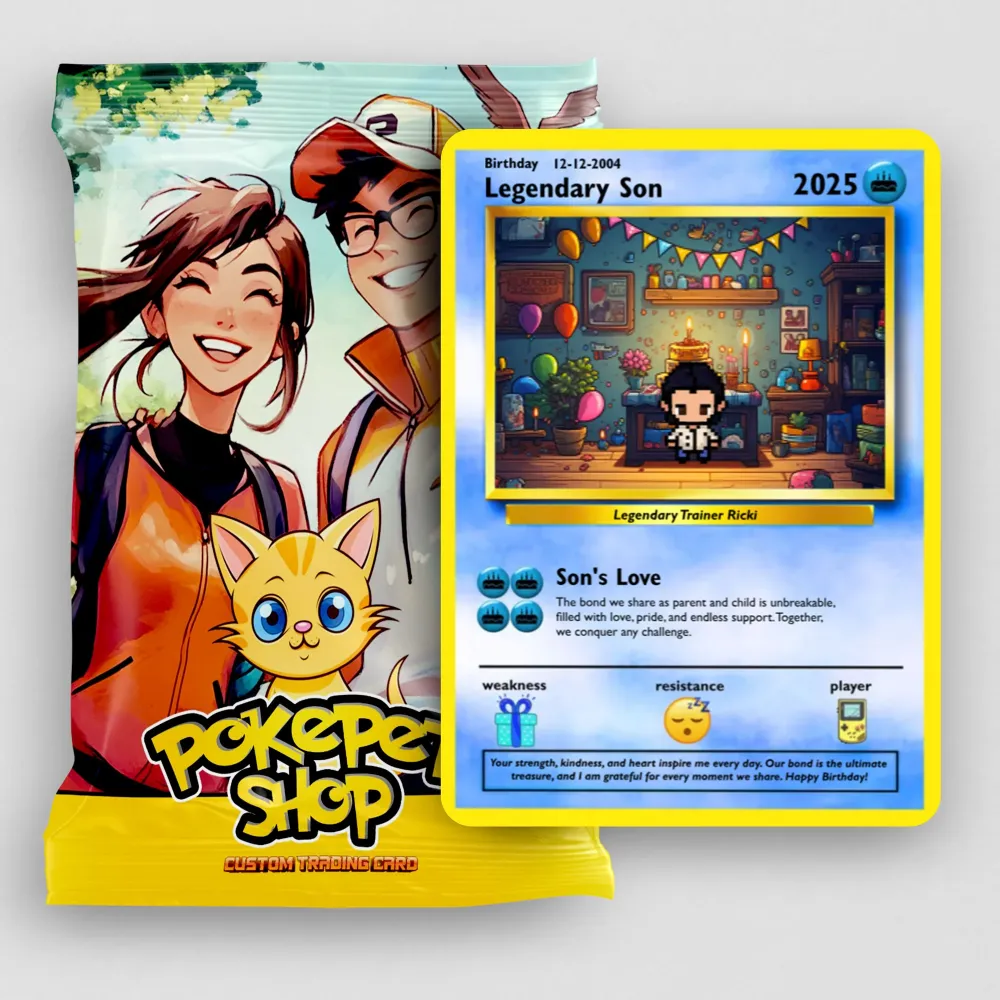 Son Birthday Card - Build Your Own