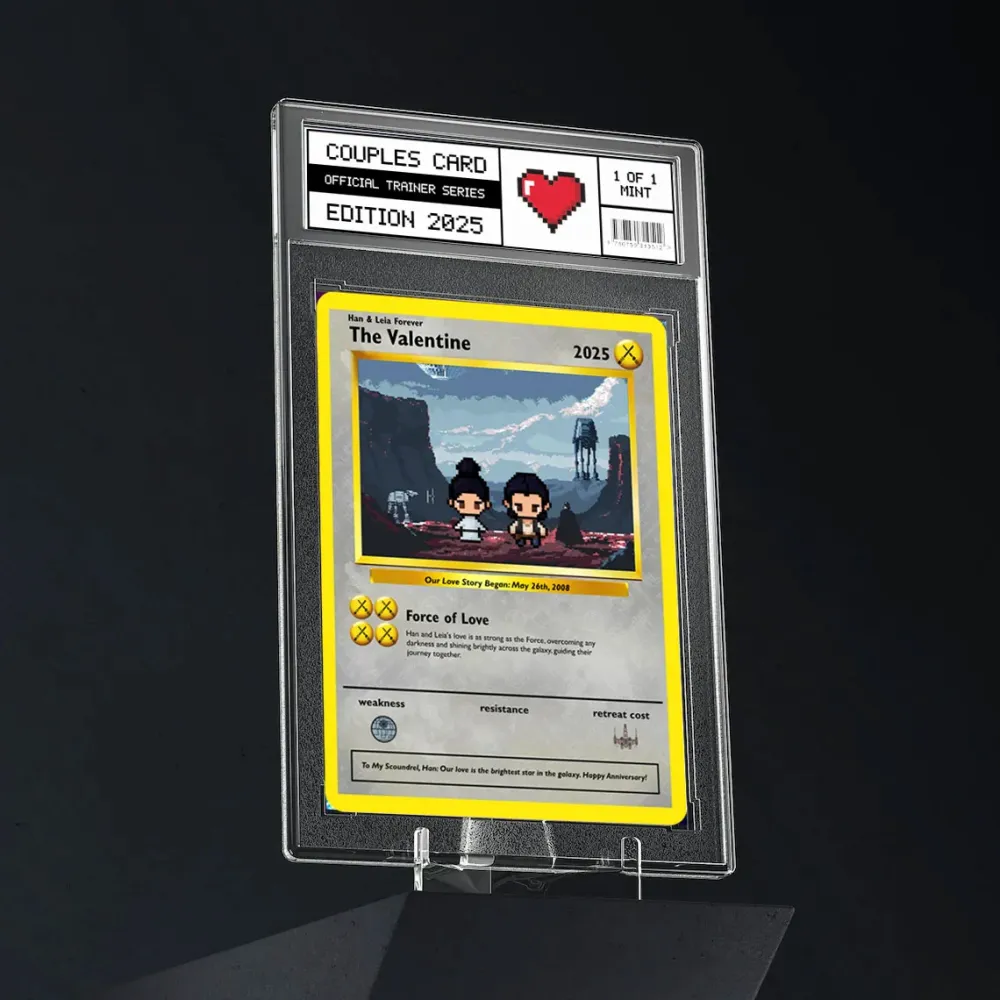 Space Wars Love Card - Build Your Own