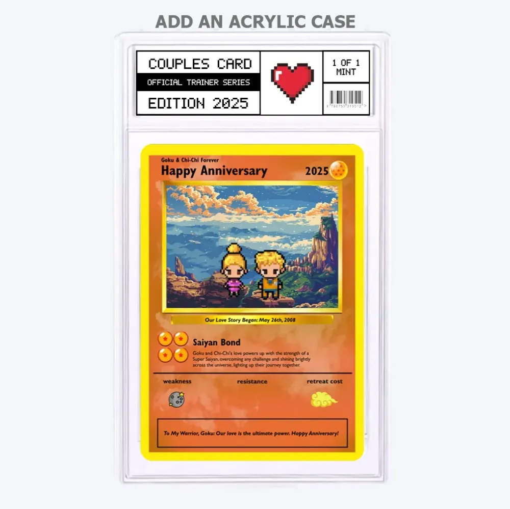 Super Saiyan Love Card - Build Your Own