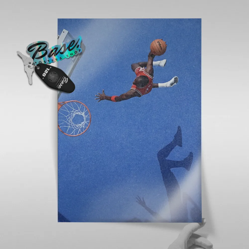 Basketball Shadow Dunk Сапфир Minimalist With