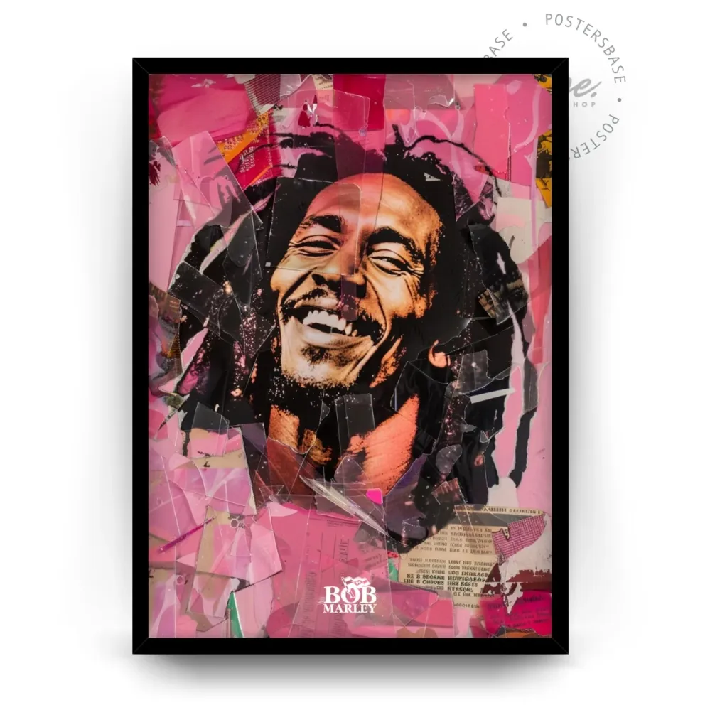 Bob Marley Collage With