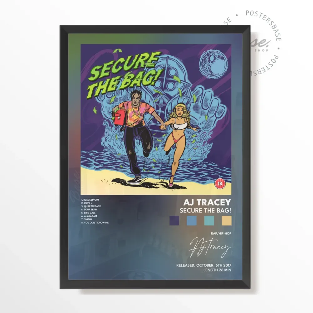 Premium Gallery Quality aj tracey Secure Bag poster With
