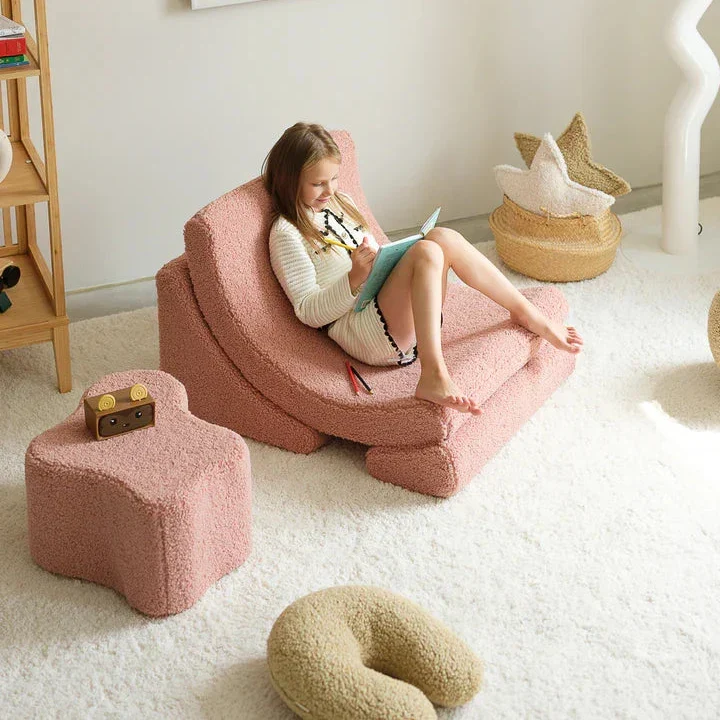 Wigiwama Guava Baby Pouffe