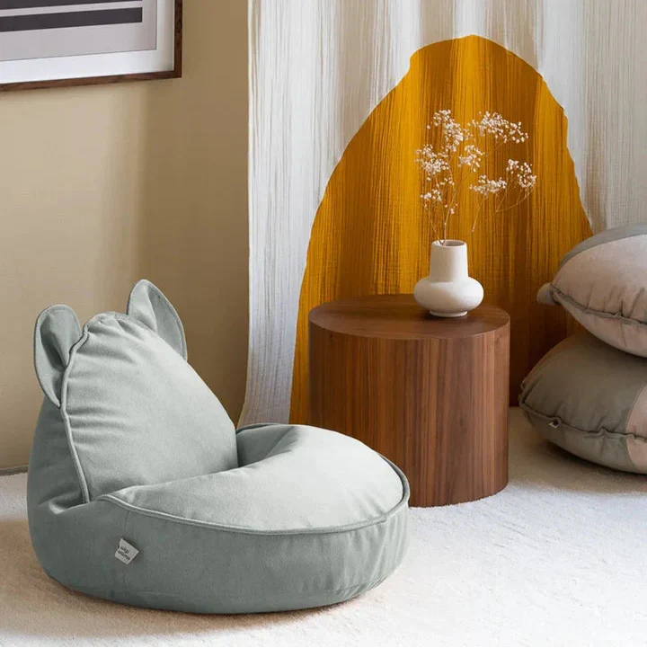 Wigiwama Детски пуф Misty Green Bear