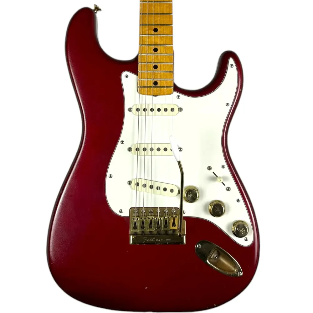 Fender Stratocaster Strat 1981 - Червен