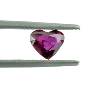1.03ct нагрят рубин от Бирма GFCO сертификат