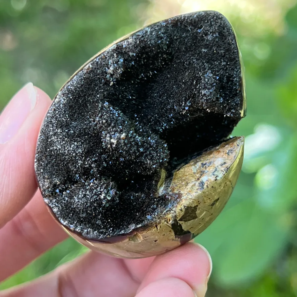 Яйце септария от Мадагаскар мини, драконов камък, модел 5