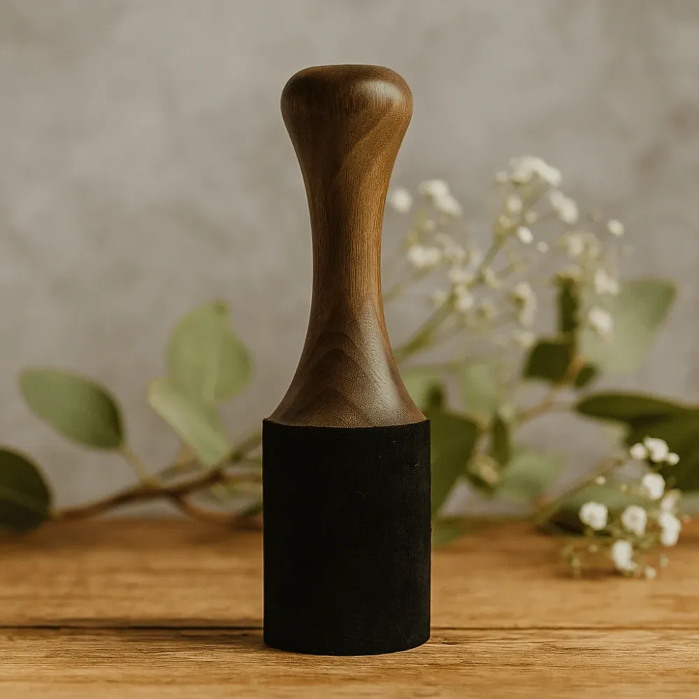 Дървено чукче за поющая купа 26 x 9.5 cm