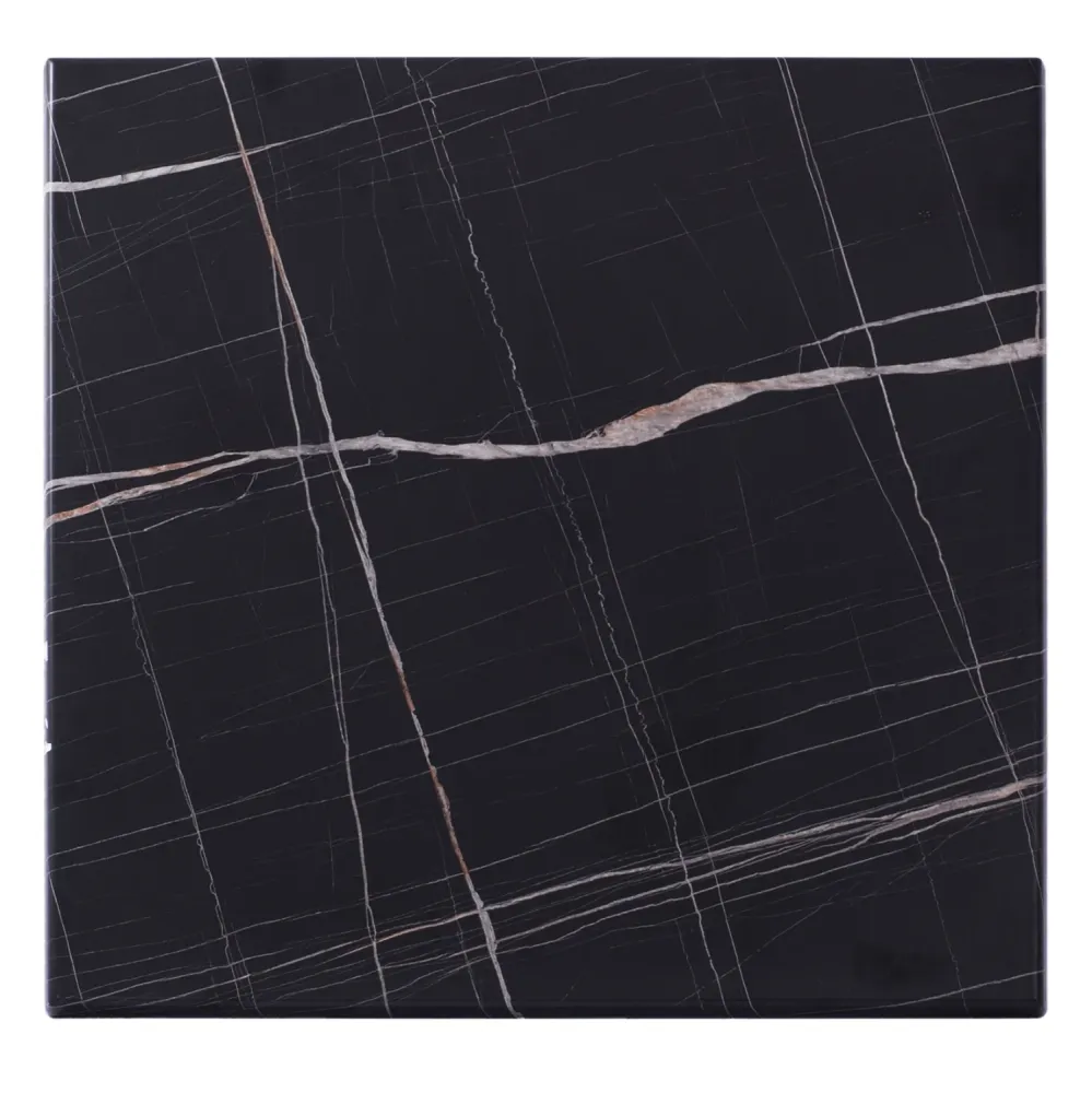 Верзалитов плот 80x80 -цвят черен мрамор