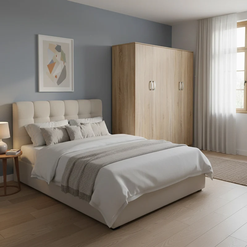 Гардероб с четири врати Athos sonoma 160x42x180см