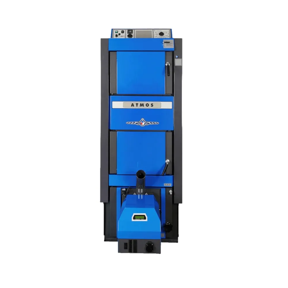 Котел на дърва и пелети ATMOS DC25GSP 25 kW комбиниран котел