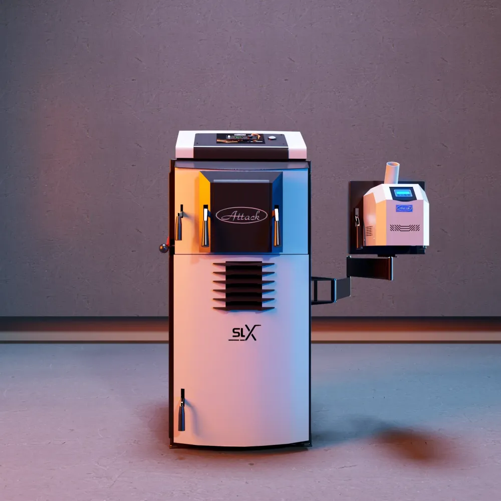 Attack SLX Combi 30 kW - котел на дърва и пелети - отопление ефективно
