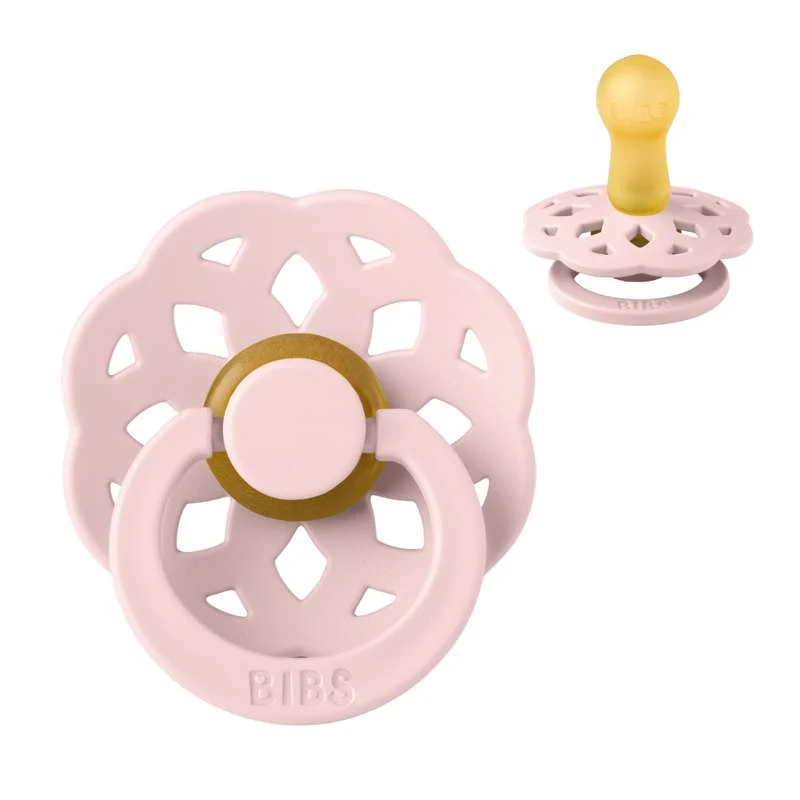 Bibs Boheme Pacifier - sz. 2 - natural tpr - Blossom