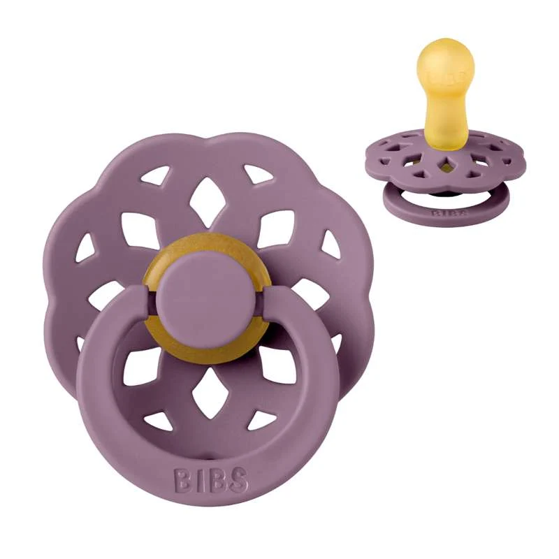 Bibs Boheme Pacifier - sz. 2 - natural tpr - Mauve