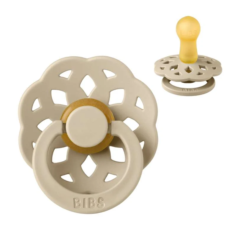 Bibs Boheme Pacifier - sz. 2 - natural tpr - Vanilla
