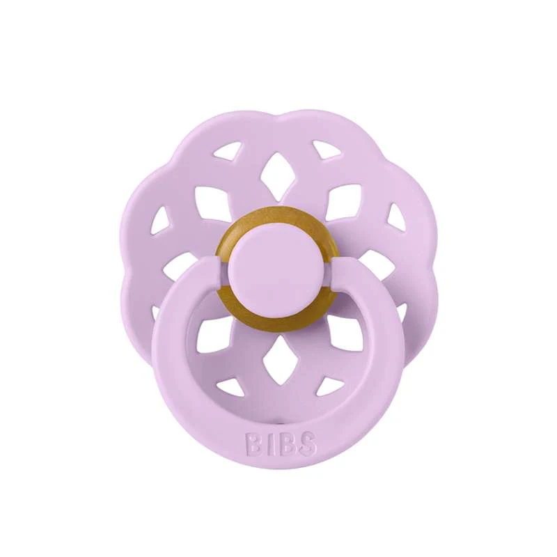 Bibs Boheme Pacifier - sz. 2 - natural tpr - Violet Sky