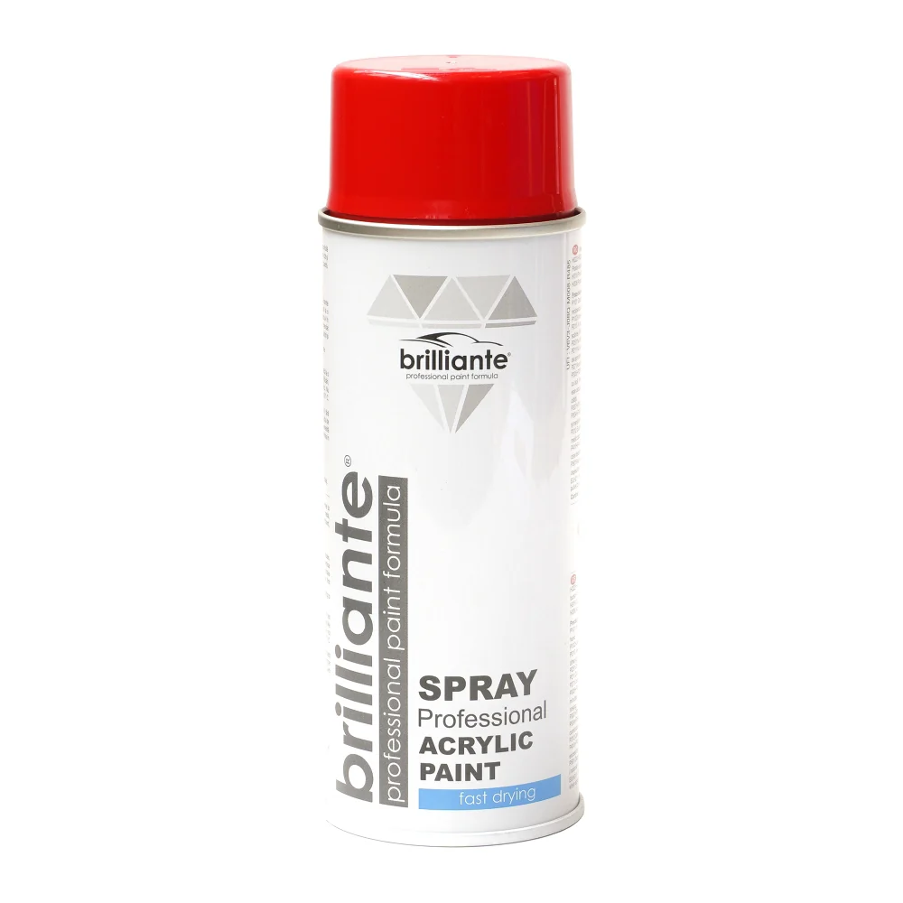 Акрилна боя спрей Brilliante, Coral Red, 400 мл