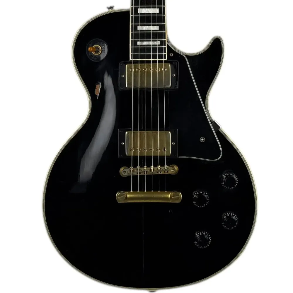 Burny RLC Les Paul Custom - Абанос
