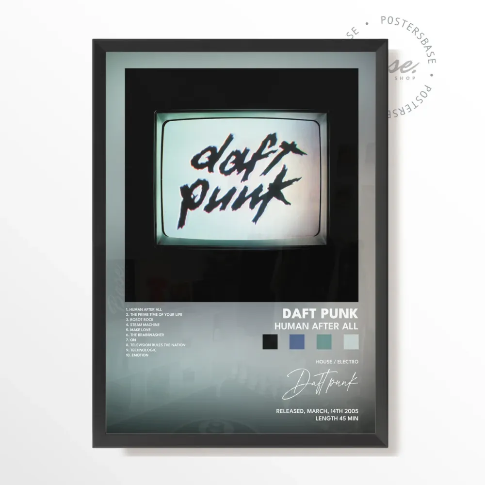 Conceptual Art daft punk Human After All With
