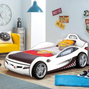 Легло-кола «Coupe» цвят Бял, за матрак 90х190см