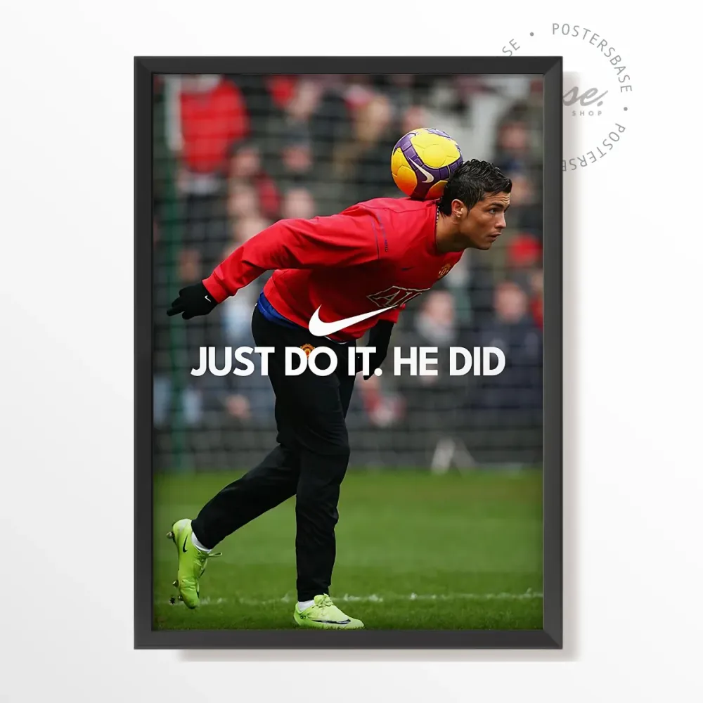 Cristiano Ronaldo 'He Did' Vibrant Color With