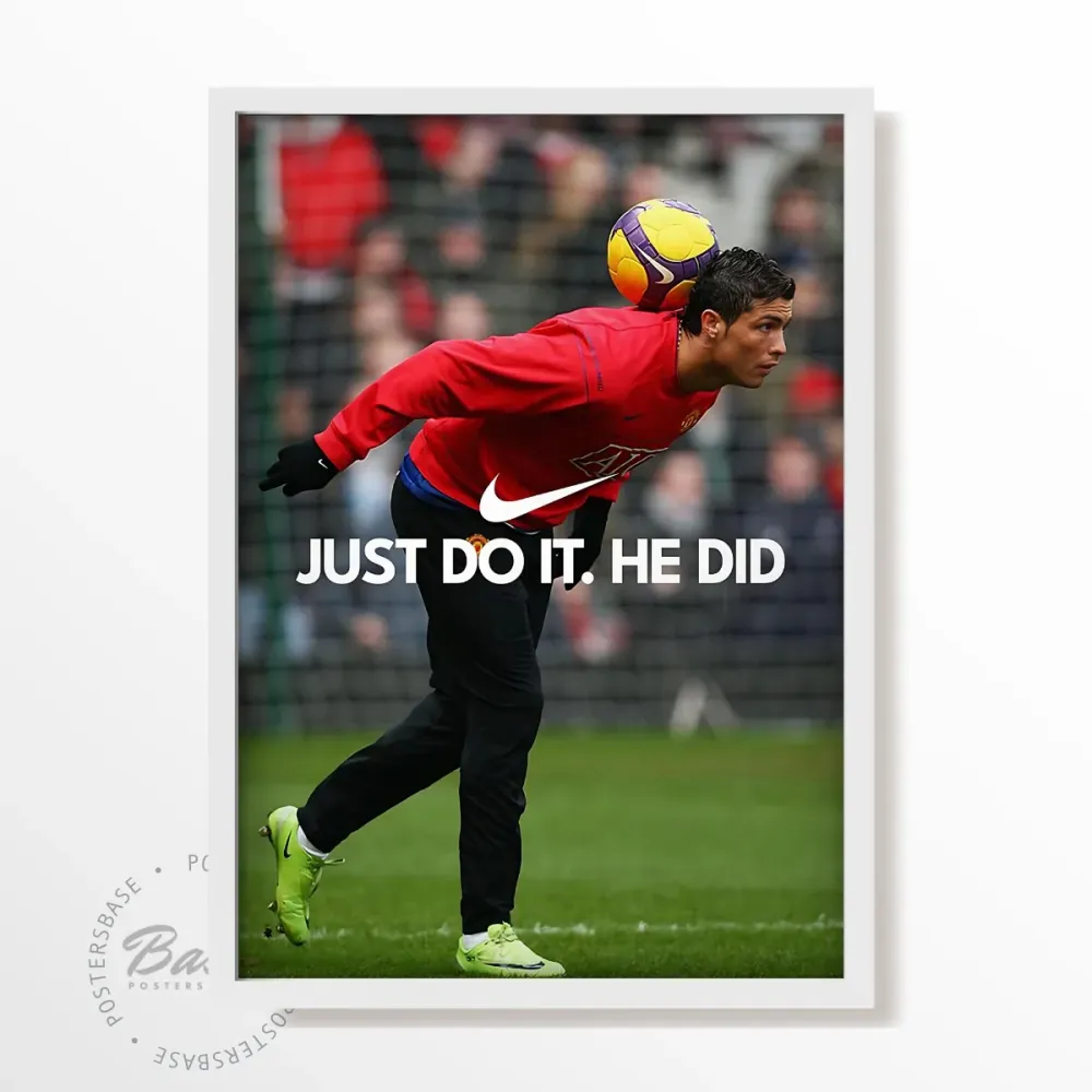 Cristiano Ronaldo 'He Did' Vibrant Color With
