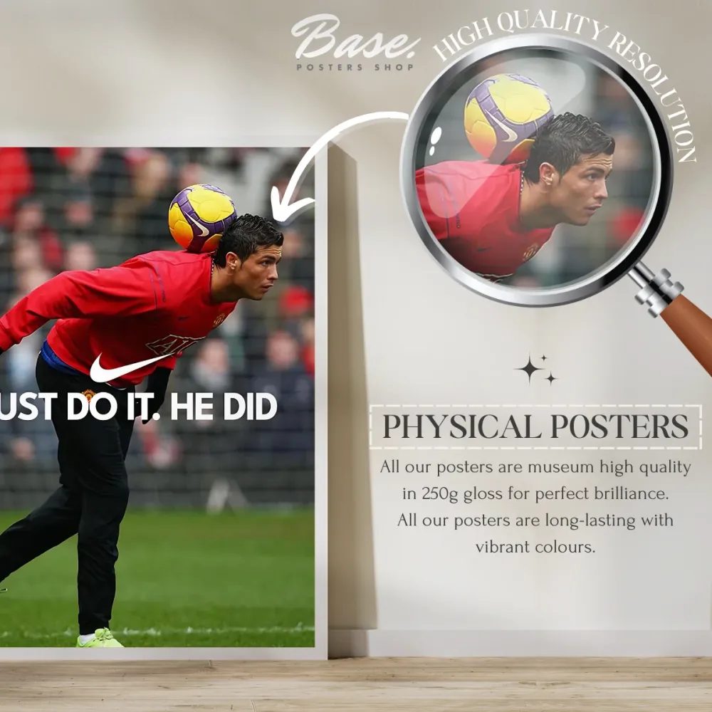 Cristiano Ronaldo 'He Did' Vibrant Color With