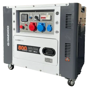 Електрогенератор/аварийно захранване Daewoo DDAE10500DSE-3G с 8.1kvA - дизел
