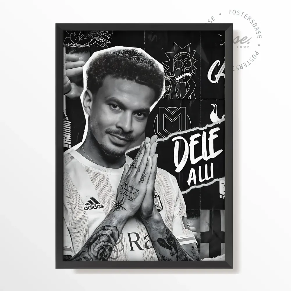 Dele Alli Vibrant Color With