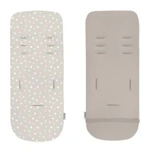 Мемори подложка за количка Dots Beige