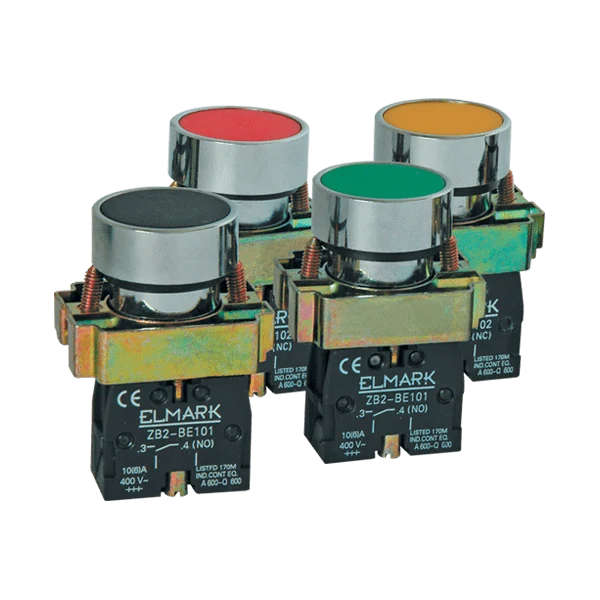 Бутон (ПКОМ) EL2-BP 31 НО ЗЕЛЕН IP65 Elmark