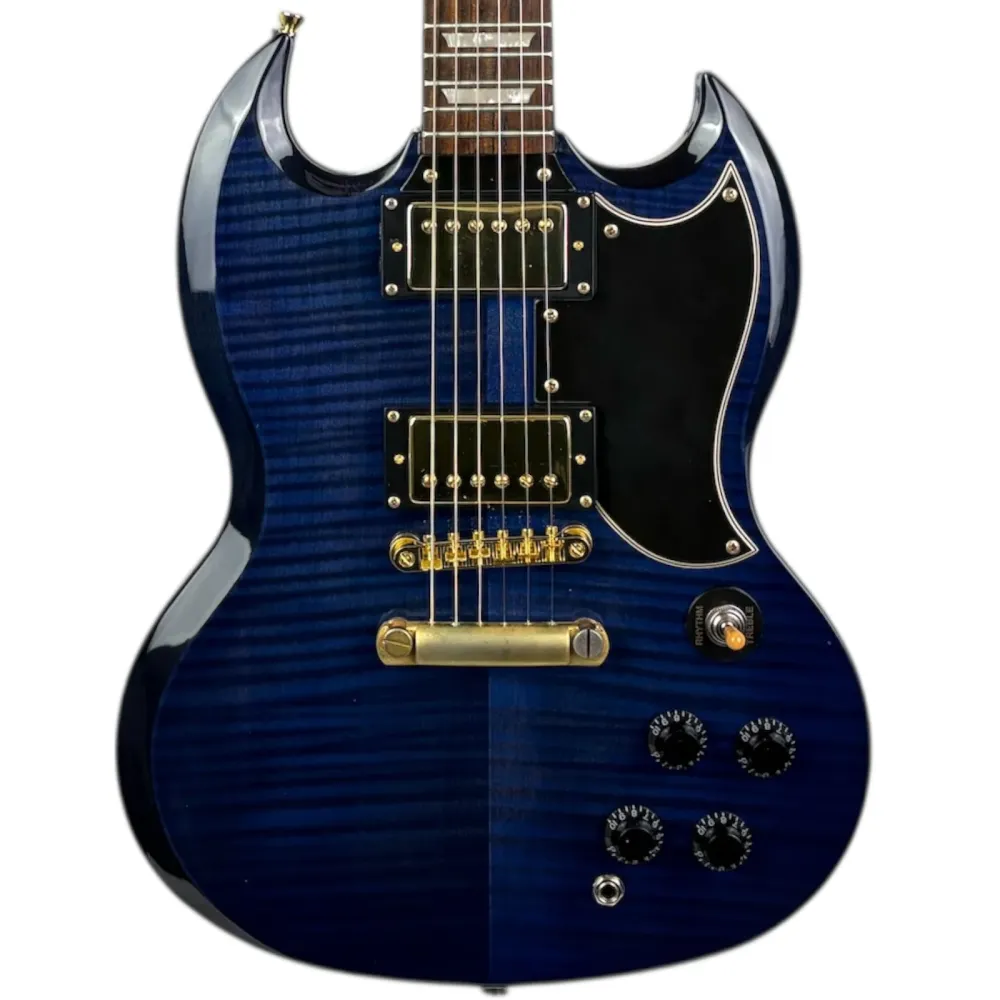 Epiphone SG LTD 2006 - Син Флеймтоп