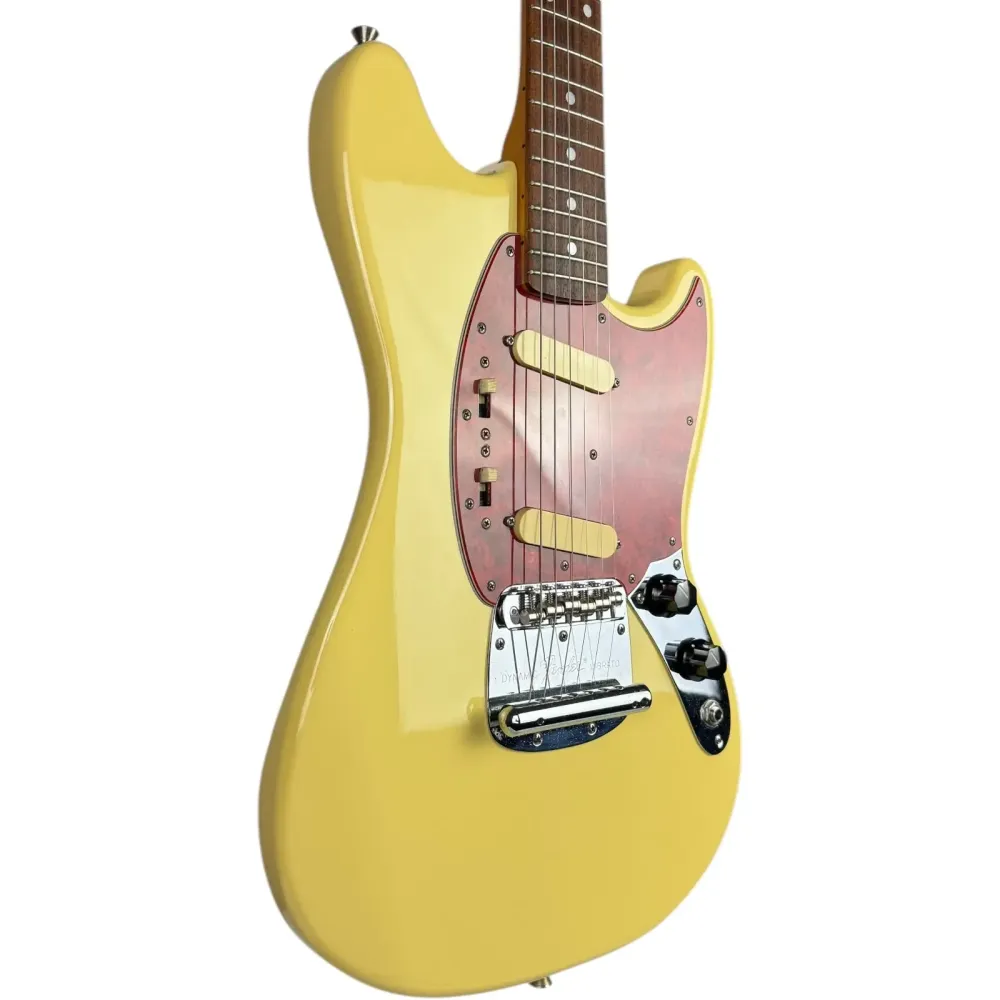 Fender Japan 69’ Reissue Mustang 1997-2000 - Винтидж Бяло