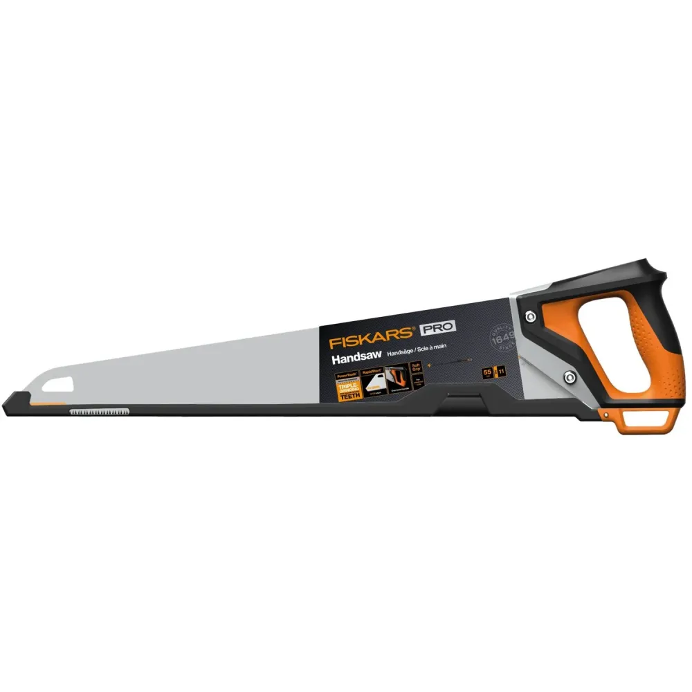 Трион Fiskars PRO PowerTooth (55 см, 11 TPI)