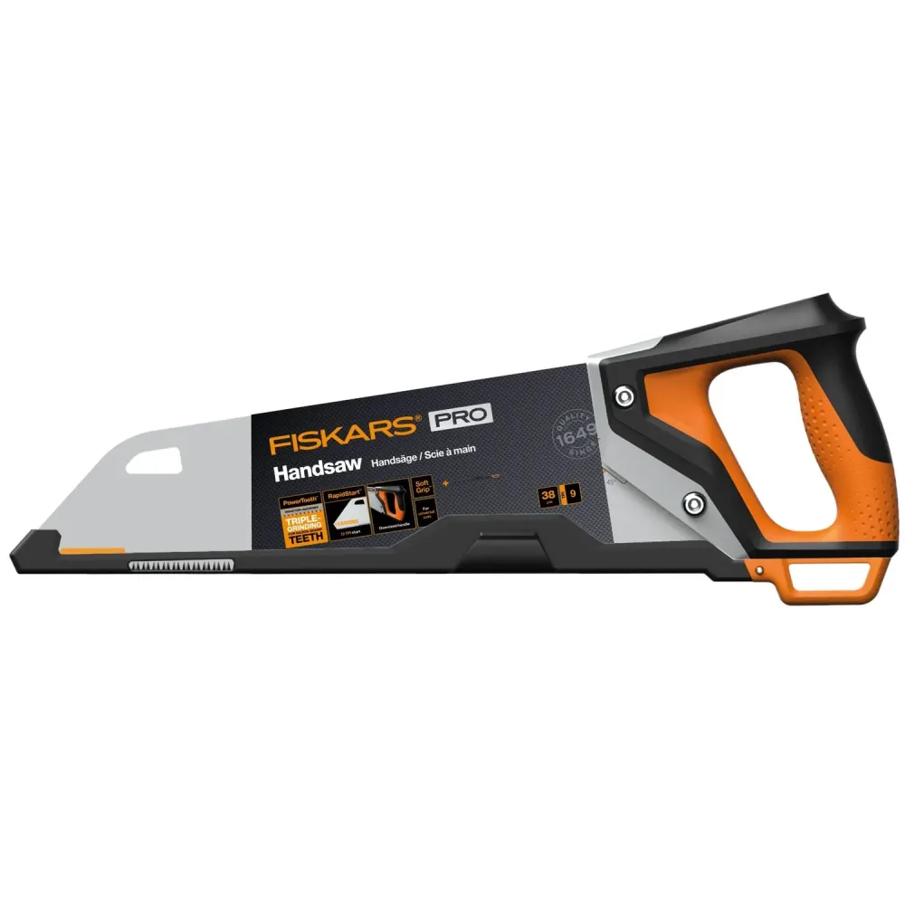 Трион Fiskars PRO PowerTooth (38 см, 9 TPI)