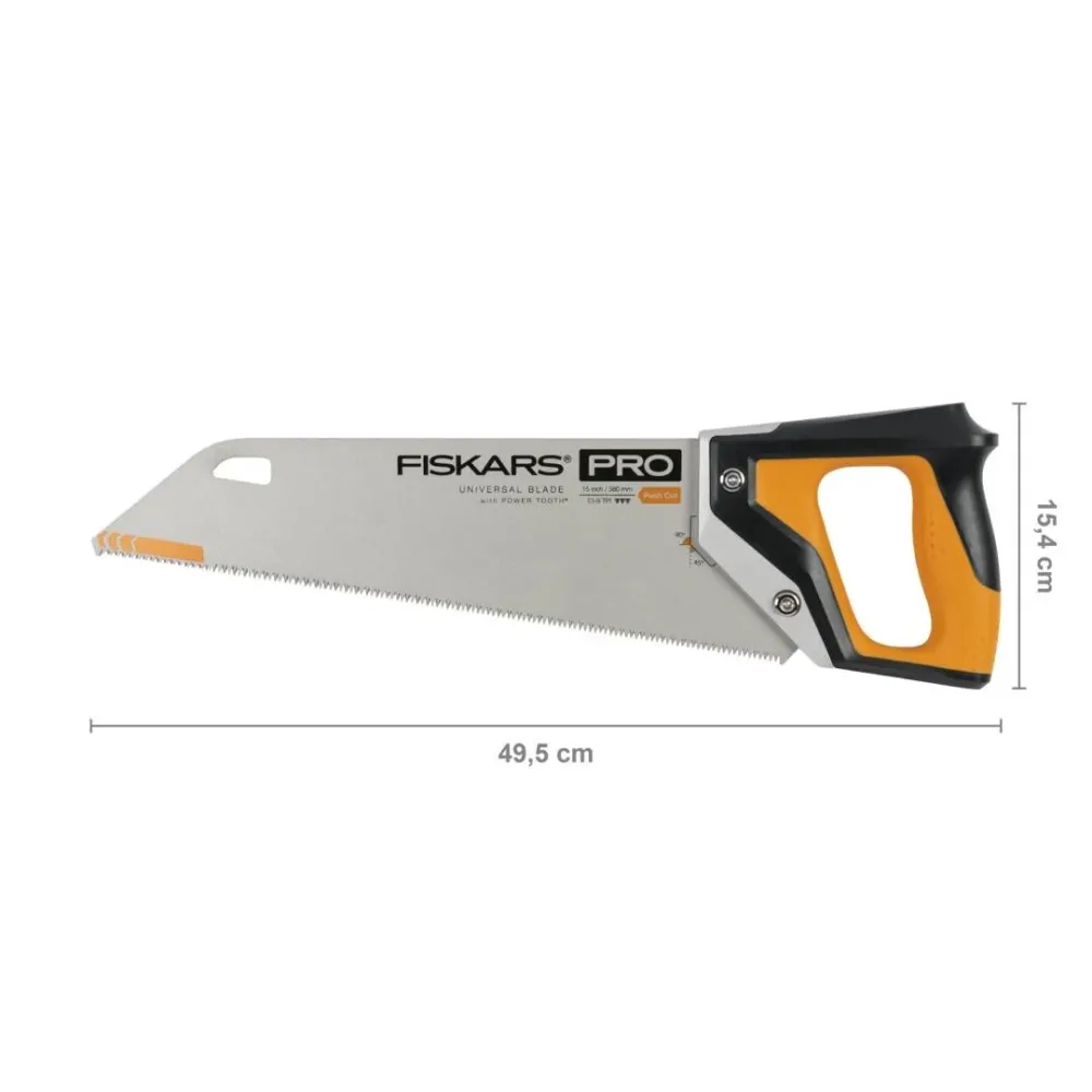 Трион Fiskars PRO PowerTooth (38 см, 9 TPI)