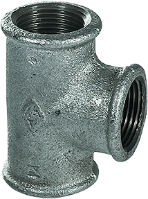 Тройник поцинкован Hydrostab 1х1/2