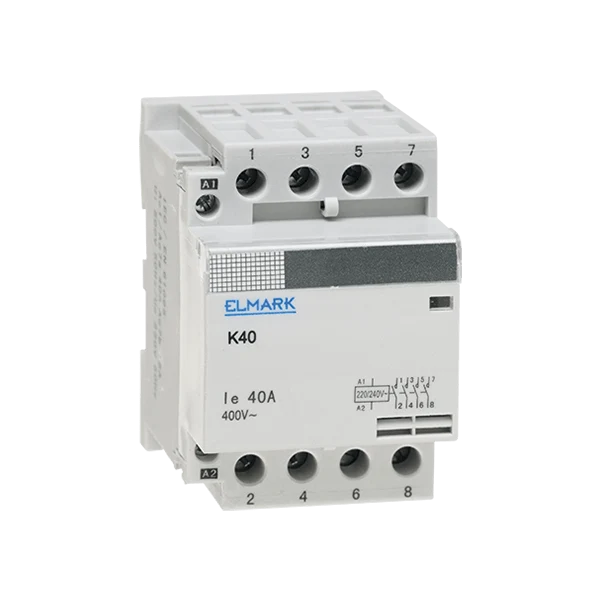 Модулен контактор K40 40A 230V 2НО+2НЗ Elmark