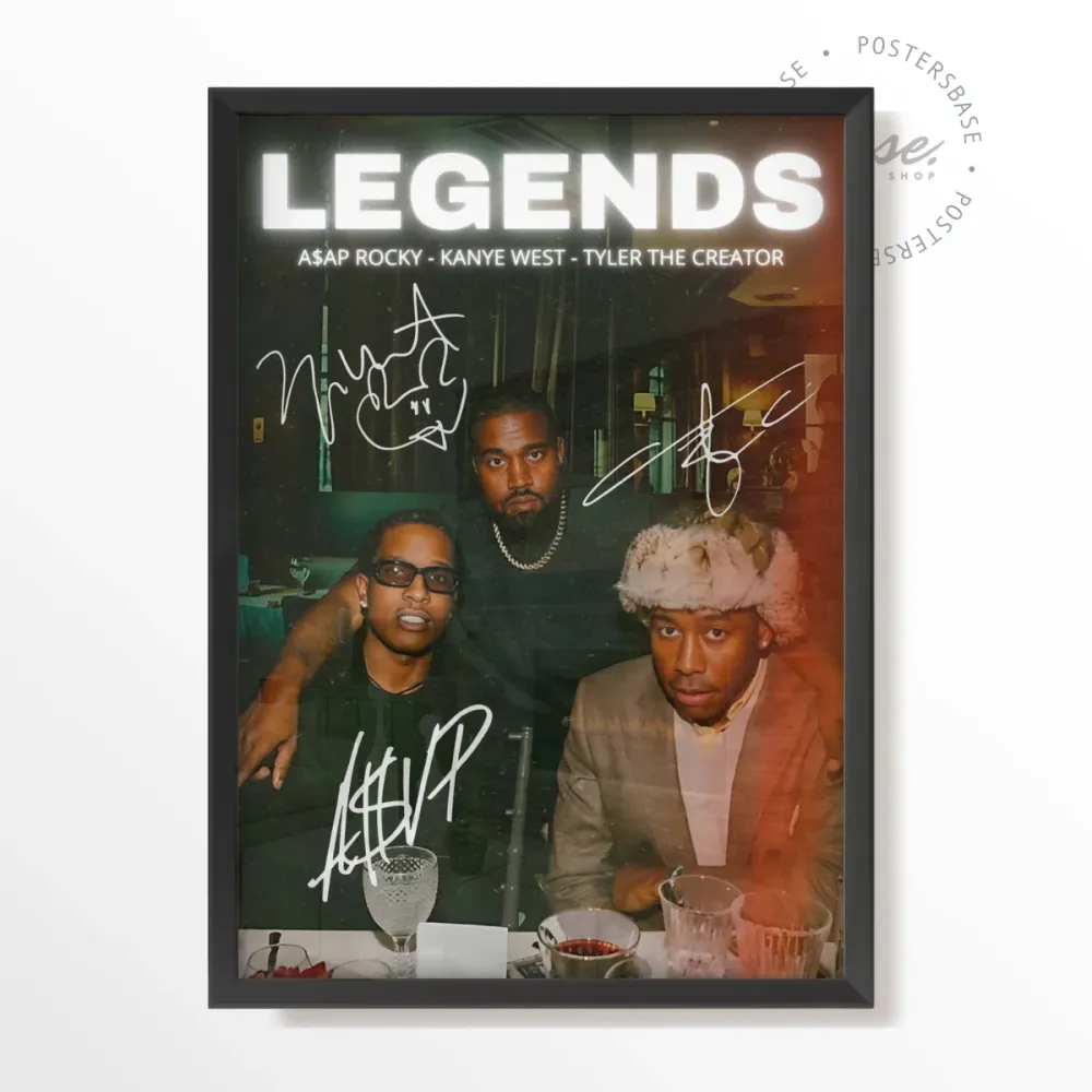 Ландшафтно изкуство Kanye West Legends With
