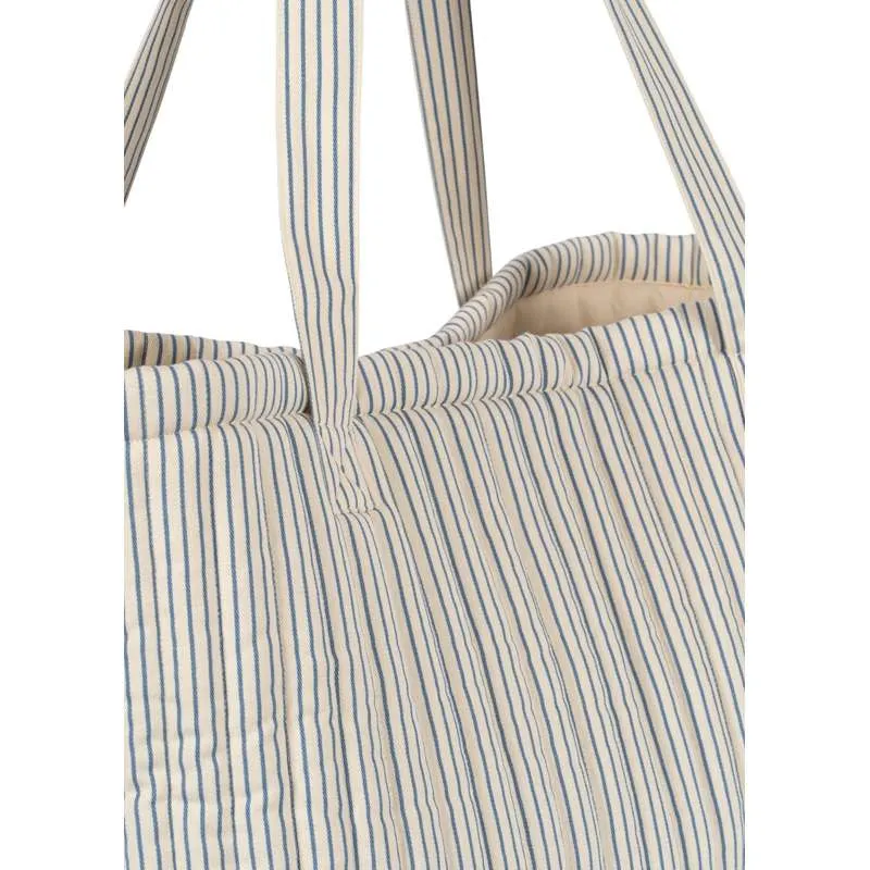 Konges Sløjd Molly Quilted Pusletaske - Stripe Bluie