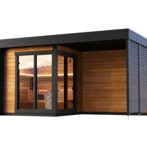 Leil® Patio S Plus - āra pirts 4 personām Bronze