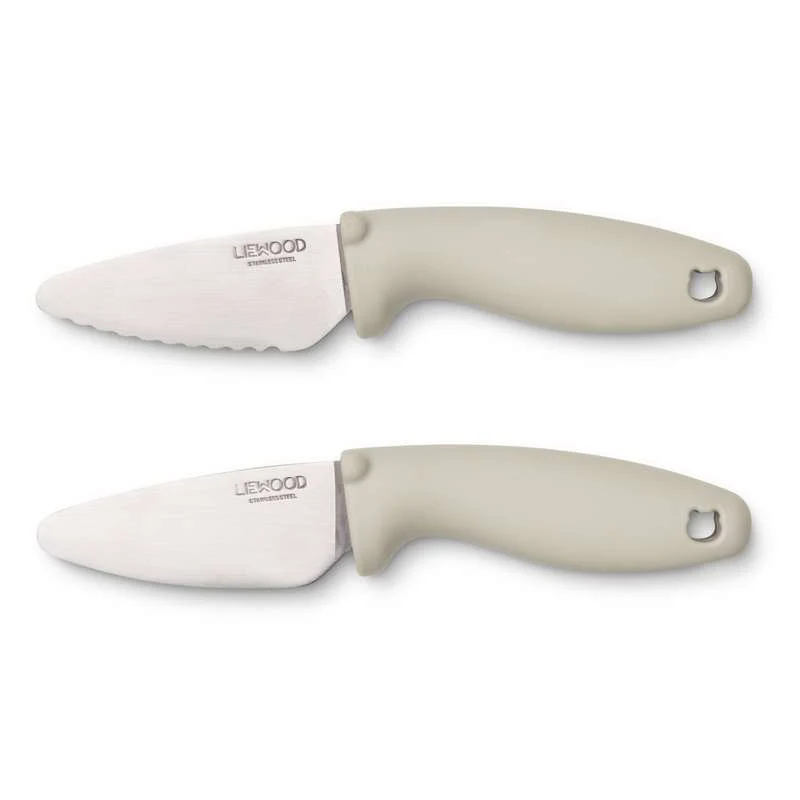 Лакомства без печене Liewood Perry Children's Knives - 2 pcs. - Sandy