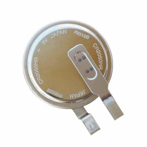Бутонна акумулаторна вискотемпературна батерия литиева MAXELL CR2050HR 3 V 350mAh /-40 - +125 градуса/