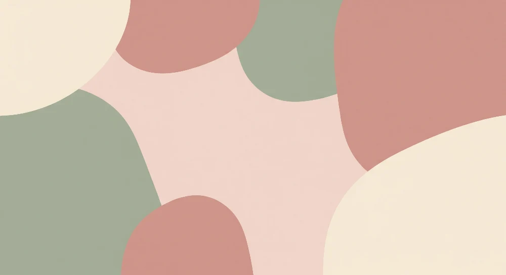 Papel de parede quarto bebê | Abstrato com cores suaves e calmantes